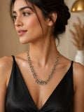 Stardust Crystal Cluster Necklace