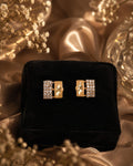 Starlit Pave Bar Studs