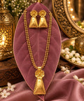 Turkish Gold Bead Pendant Set