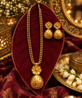 Turkish Floral Teardrop Pendant Set